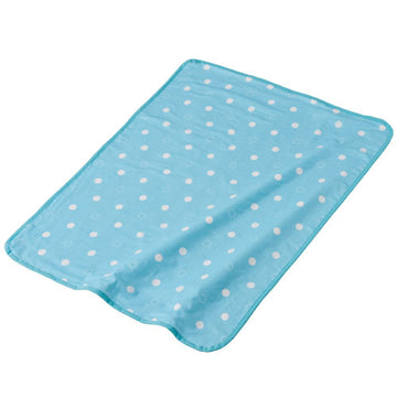 4重ガーゼケット スイートポルカ(サックス) フジキ 日本製 赤ちゃん用 ベビー用【ゆうパケット送料無料】